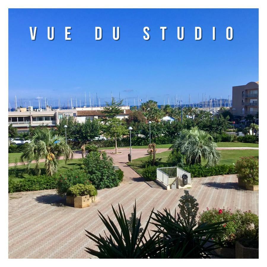 Studio Port D'Hyeres Vue Mer Et Iles De Porquerolles Et Port-Cros المظهر الخارجي الصورة