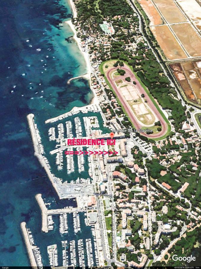 Studio Port D'Hyeres Vue Mer Et Iles De Porquerolles Et Port-Cros المظهر الخارجي الصورة