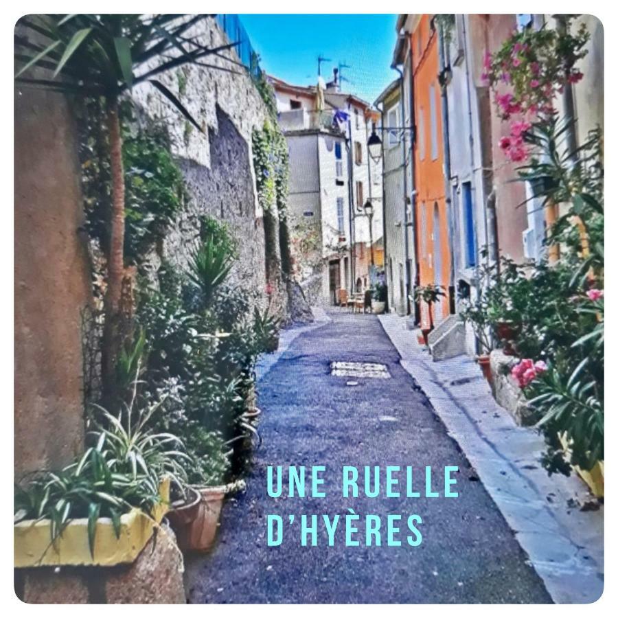 Studio Port D'Hyeres Vue Mer Et Iles De Porquerolles Et Port-Cros المظهر الخارجي الصورة